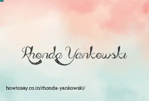 Rhonda Yankowski