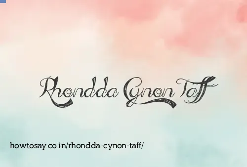 Rhondda Cynon Taff