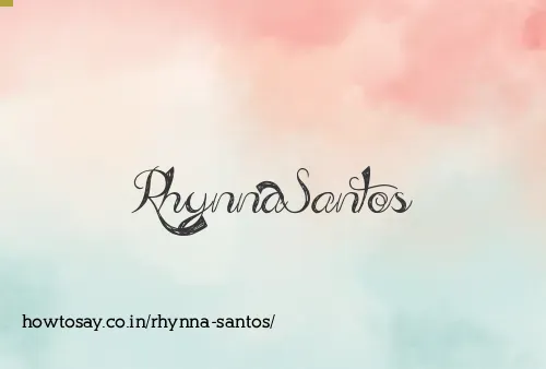 Rhynna Santos