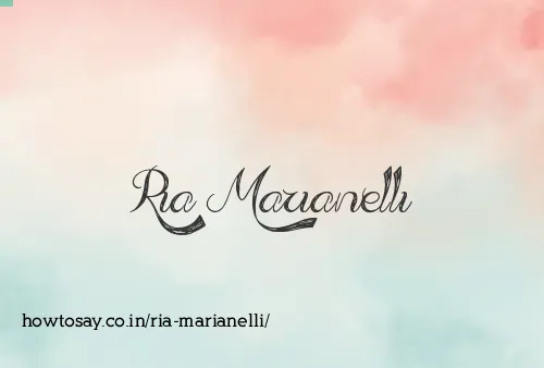 Ria Marianelli