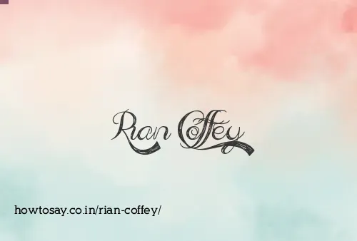 Rian Coffey