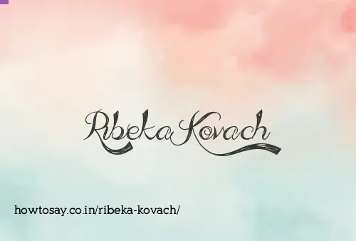 Ribeka Kovach
