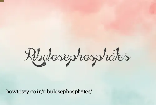 Ribulosephosphates