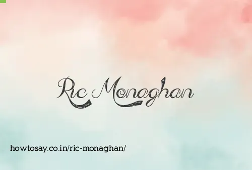 Ric Monaghan