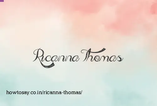 Ricanna Thomas