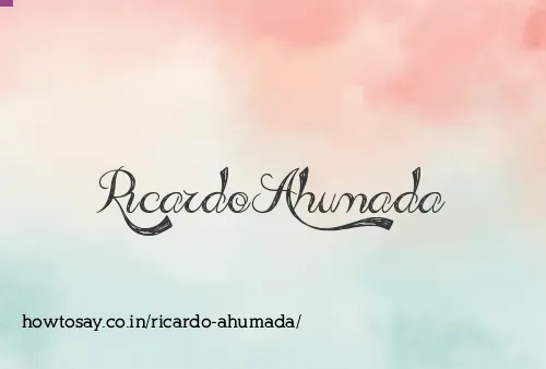 Ricardo Ahumada