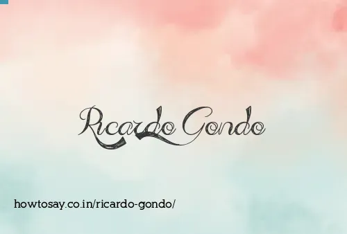 Ricardo Gondo