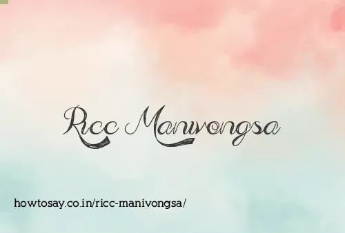 Ricc Manivongsa