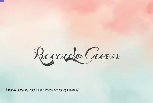 Riccardo Green