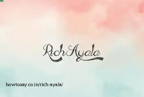 Rich Ayala