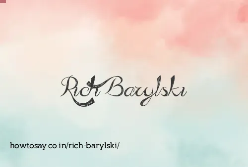 Rich Barylski