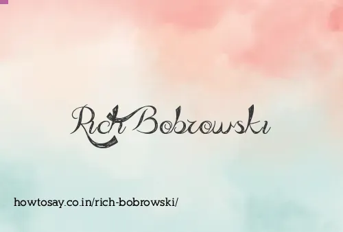 Rich Bobrowski