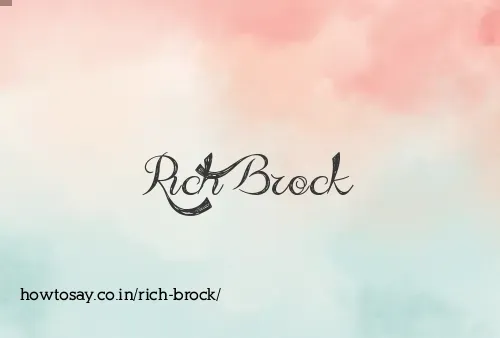 Rich Brock