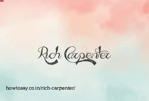 Rich Carpenter