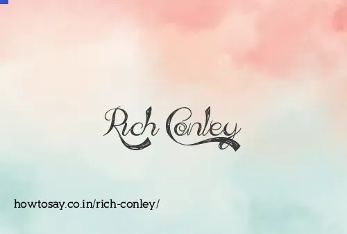 Rich Conley