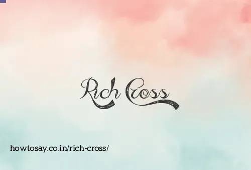 Rich Cross