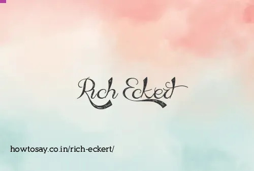 Rich Eckert