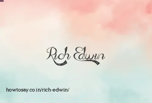 Rich Edwin