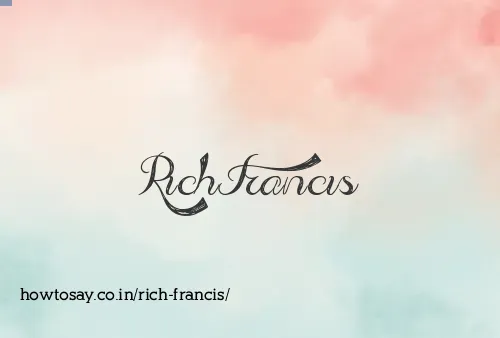 Rich Francis