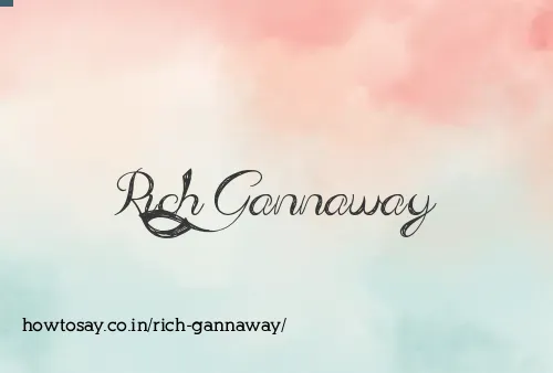 Rich Gannaway