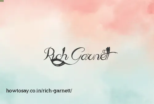 Rich Garnett