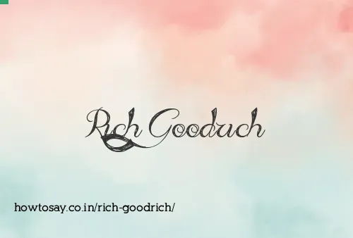 Rich Goodrich
