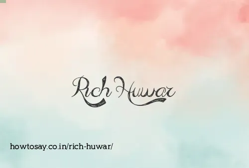 Rich Huwar
