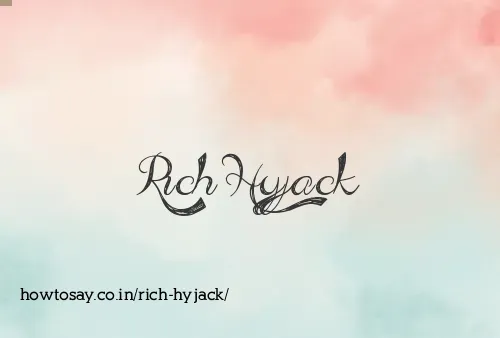 Rich Hyjack