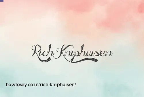 Rich Kniphuisen