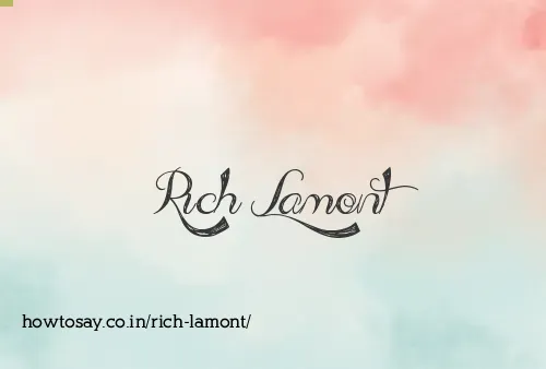 Rich Lamont