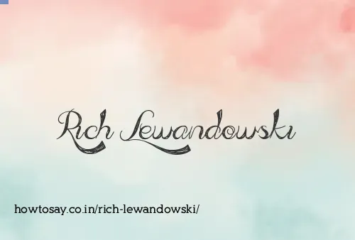 Rich Lewandowski