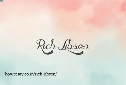 Rich Libson