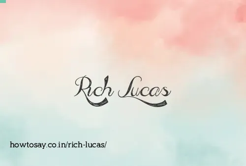 Rich Lucas