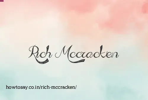 Rich Mccracken