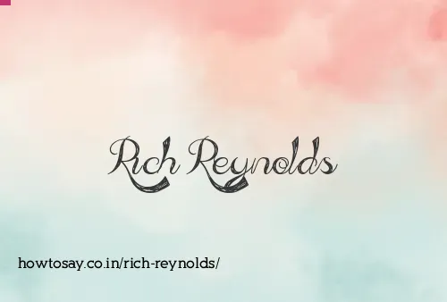 Rich Reynolds