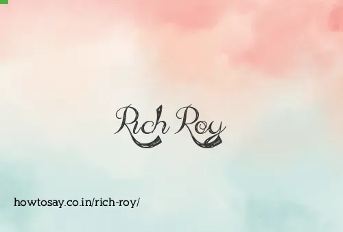 Rich Roy