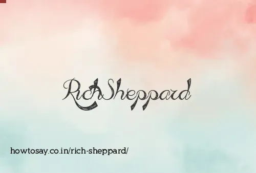 Rich Sheppard