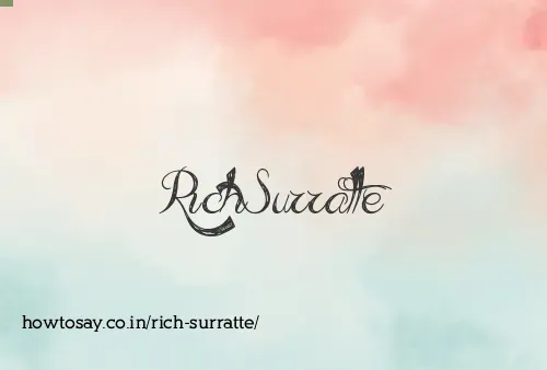 Rich Surratte