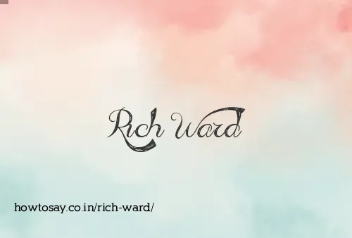 Rich Ward