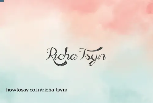 Richa Tsyn