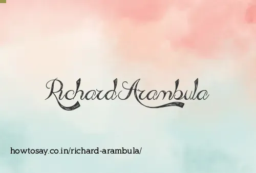 Richard Arambula