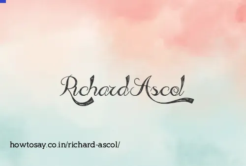 Richard Ascol