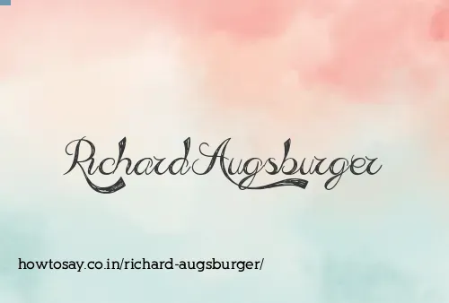 Richard Augsburger