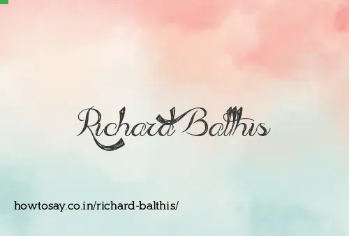Richard Balthis