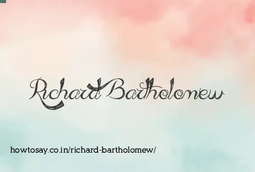 Richard Bartholomew