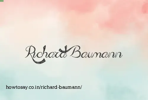 Richard Baumann