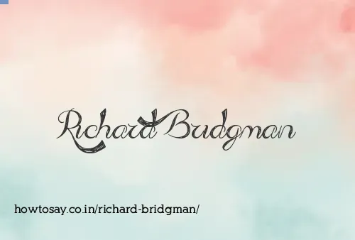 Richard Bridgman