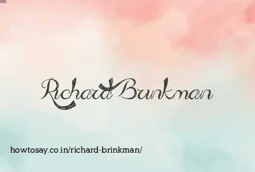 Richard Brinkman