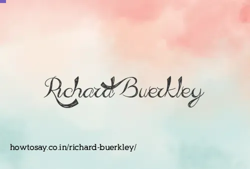 Richard Buerkley