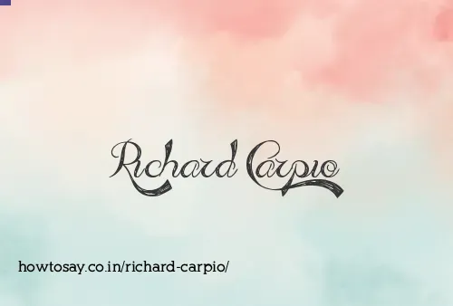 Richard Carpio